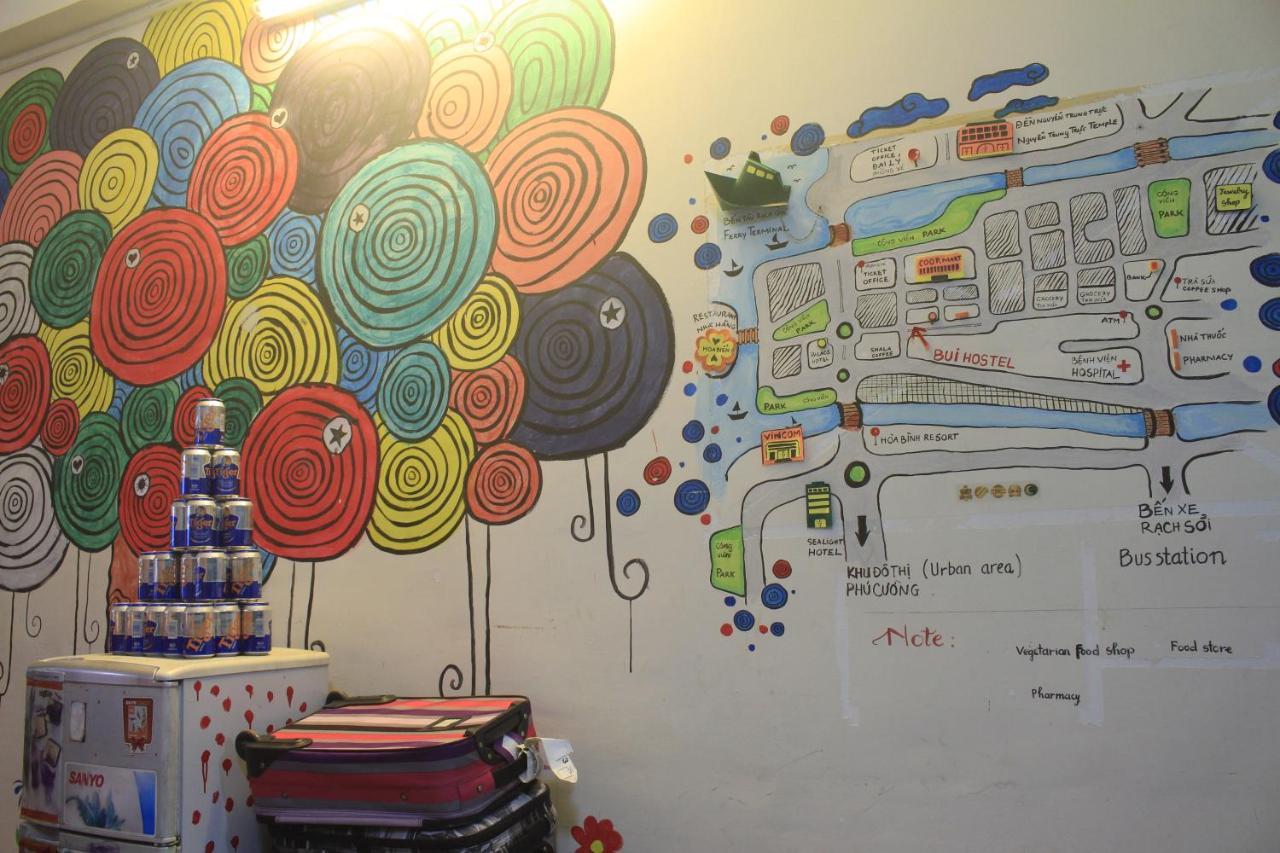 Bui Hostel Rach Gia Bagian luar foto